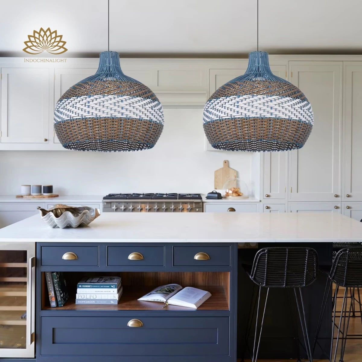 courtland-blue-rattan-pendant-light-in-farmhouse-kitchen