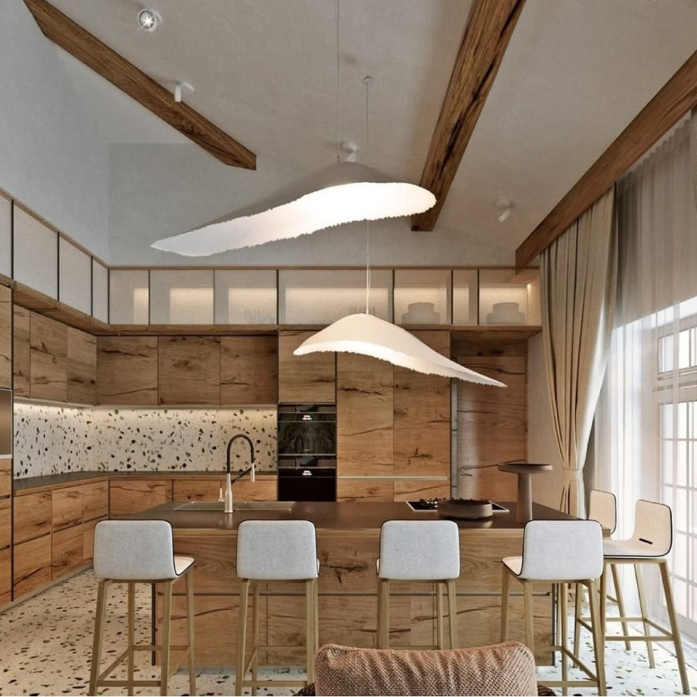 Moby Dick Wabi Sabi Pendant Light for Kitchen (Kitchen Island)