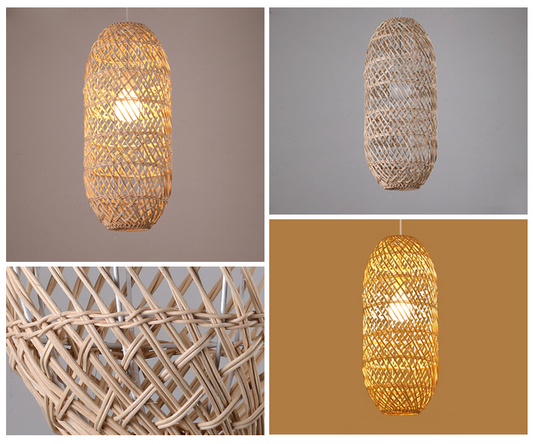 Sakura Rattan Cluster Pendant Light Shade
