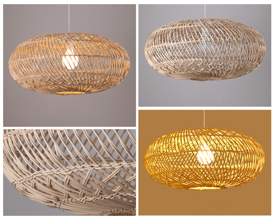 Sakura Rattan Cluster Pendant Light Shade