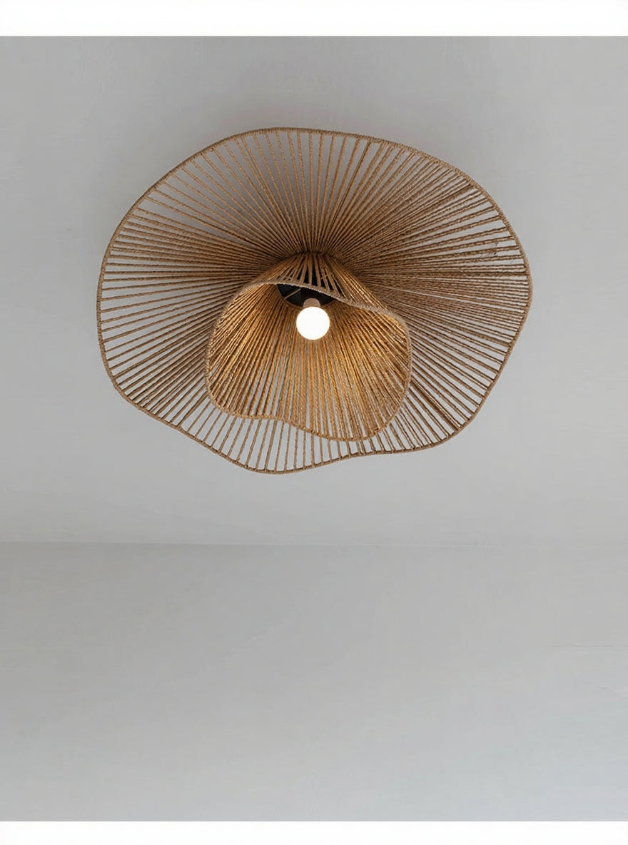Akoni Hemp Rope Ceiling Light