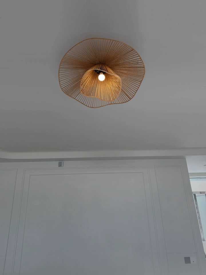 Akoni Hemp Rope Ceiling Light