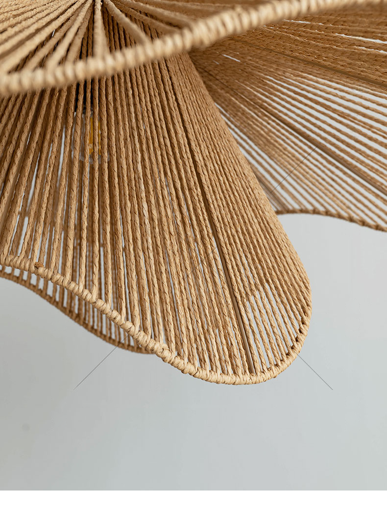 Akoni Hemp Rope Ceiling Light
