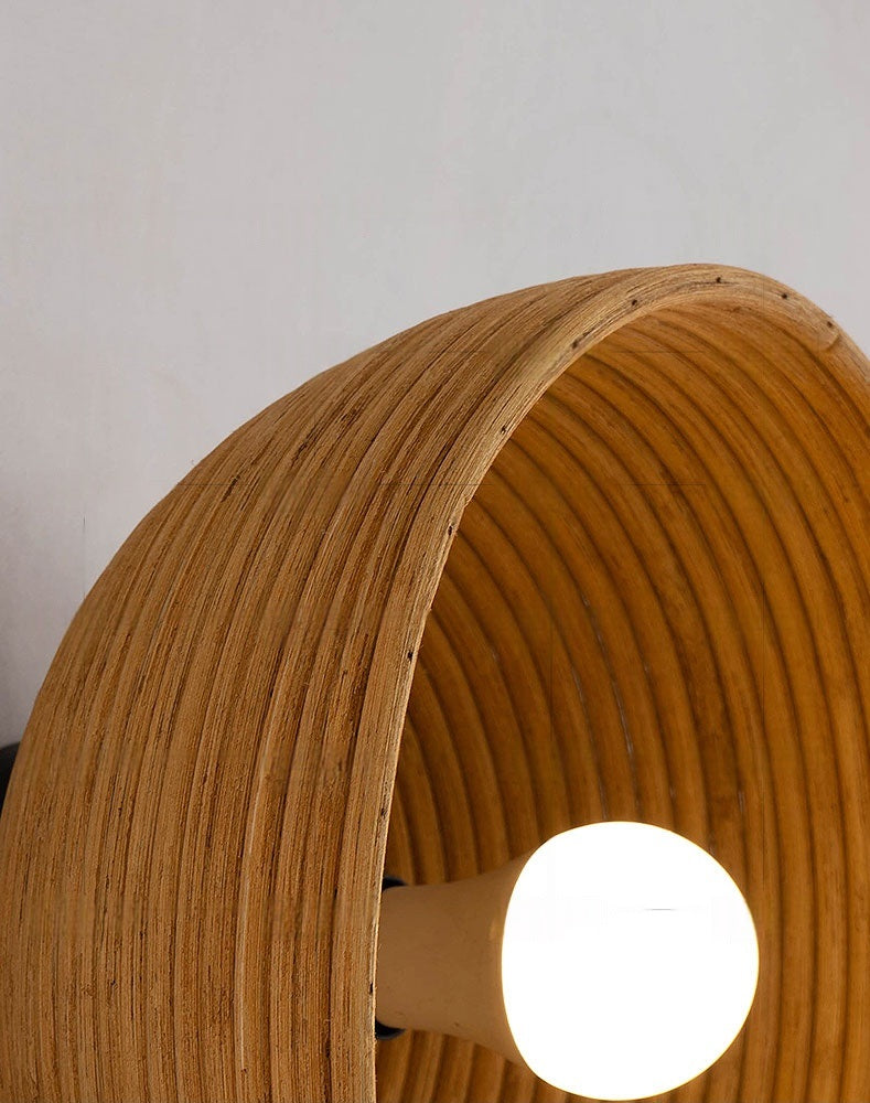 Arden Nickel Rattan Ceiling Light