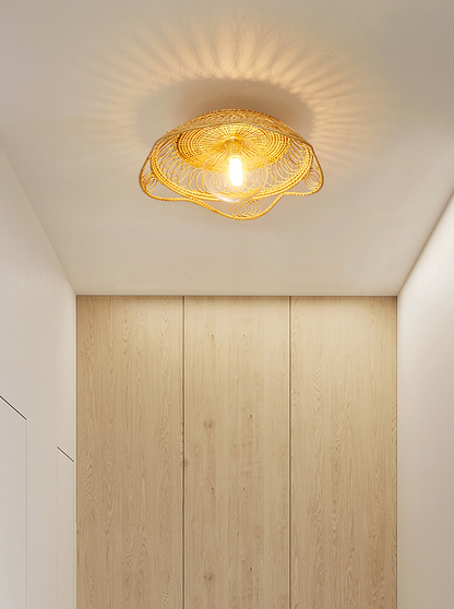Havana Rattan Ceiling Light