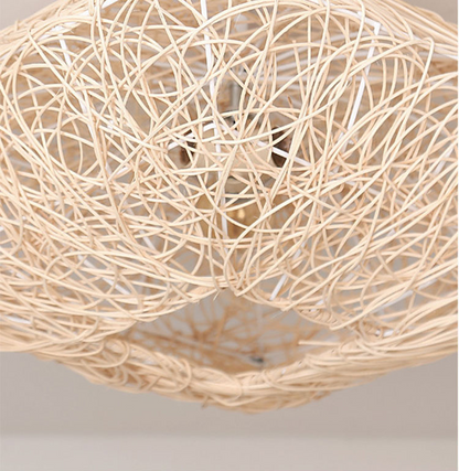 Japanese Square Flush Ceiling Light