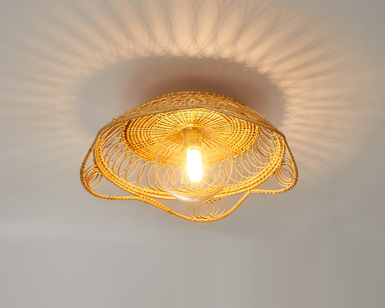 Havana Rattan Ceiling Light