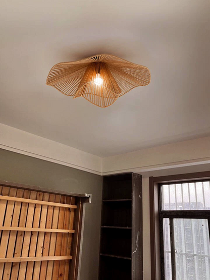 Akoni Hemp Rope Ceiling Light