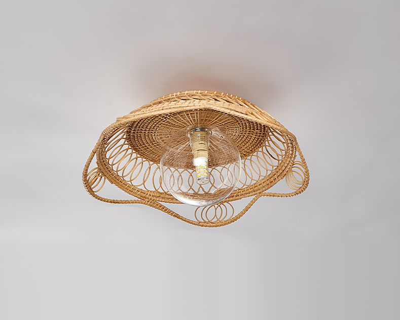 Havana Rattan Ceiling Light