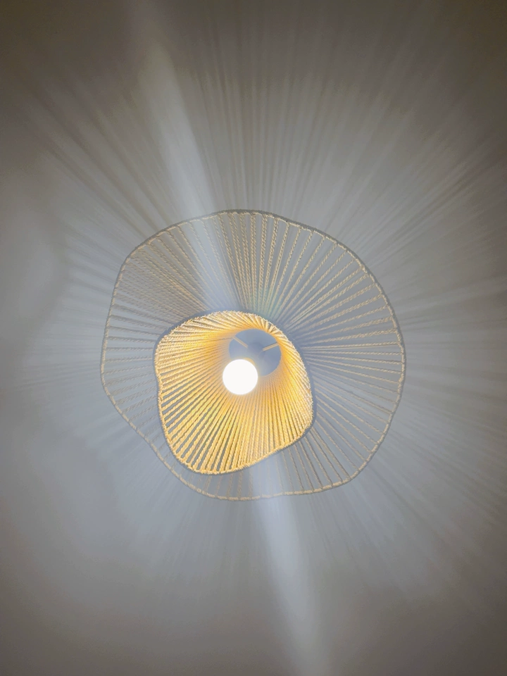 Akoni Hemp Rope Ceiling Light