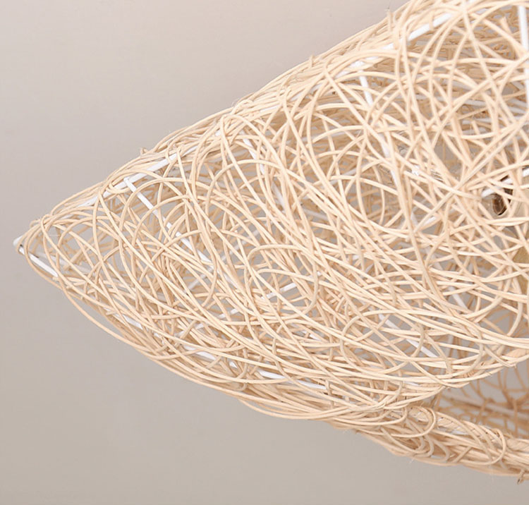Japanese Square Flush Ceiling Light