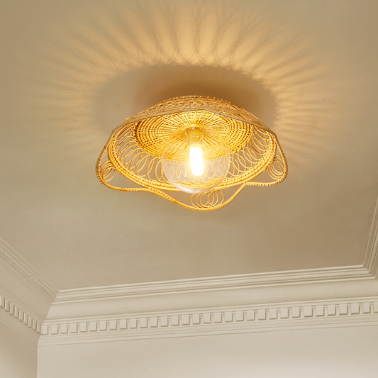 Havana Rattan Ceiling Light