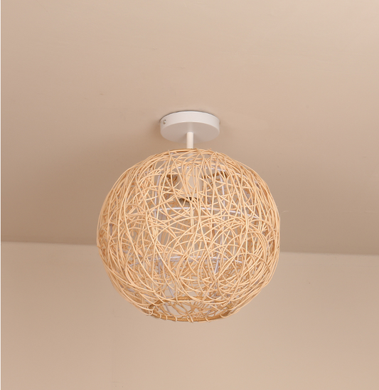 Sucada Round Rattan Ceiling Light