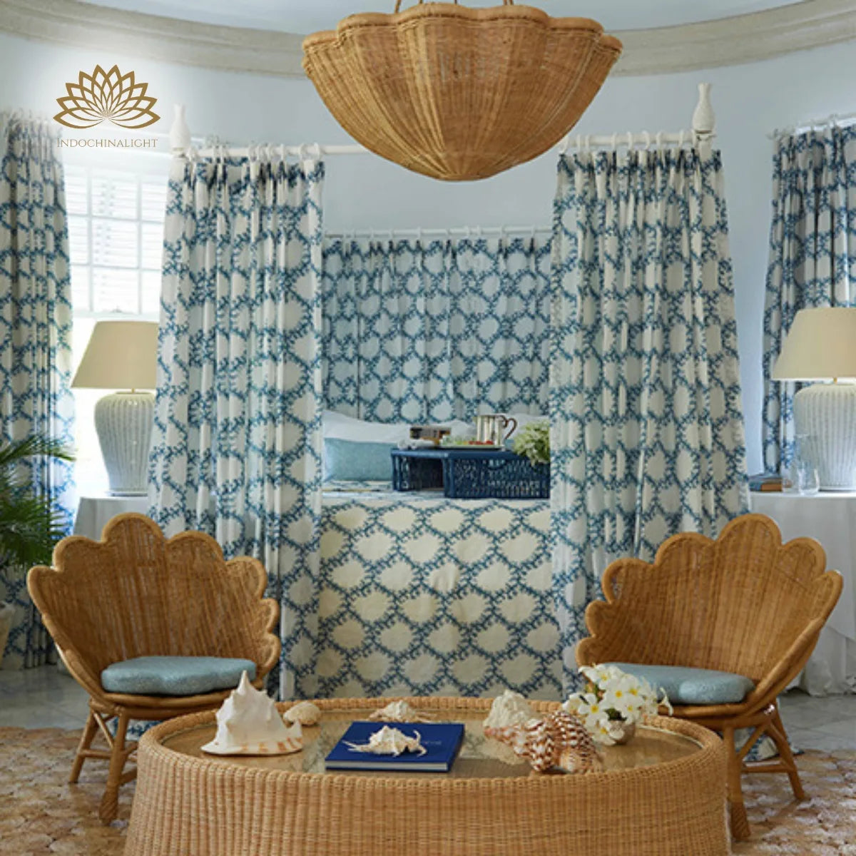 soane-rattan-daisy-hanging-light-over-coffee-table