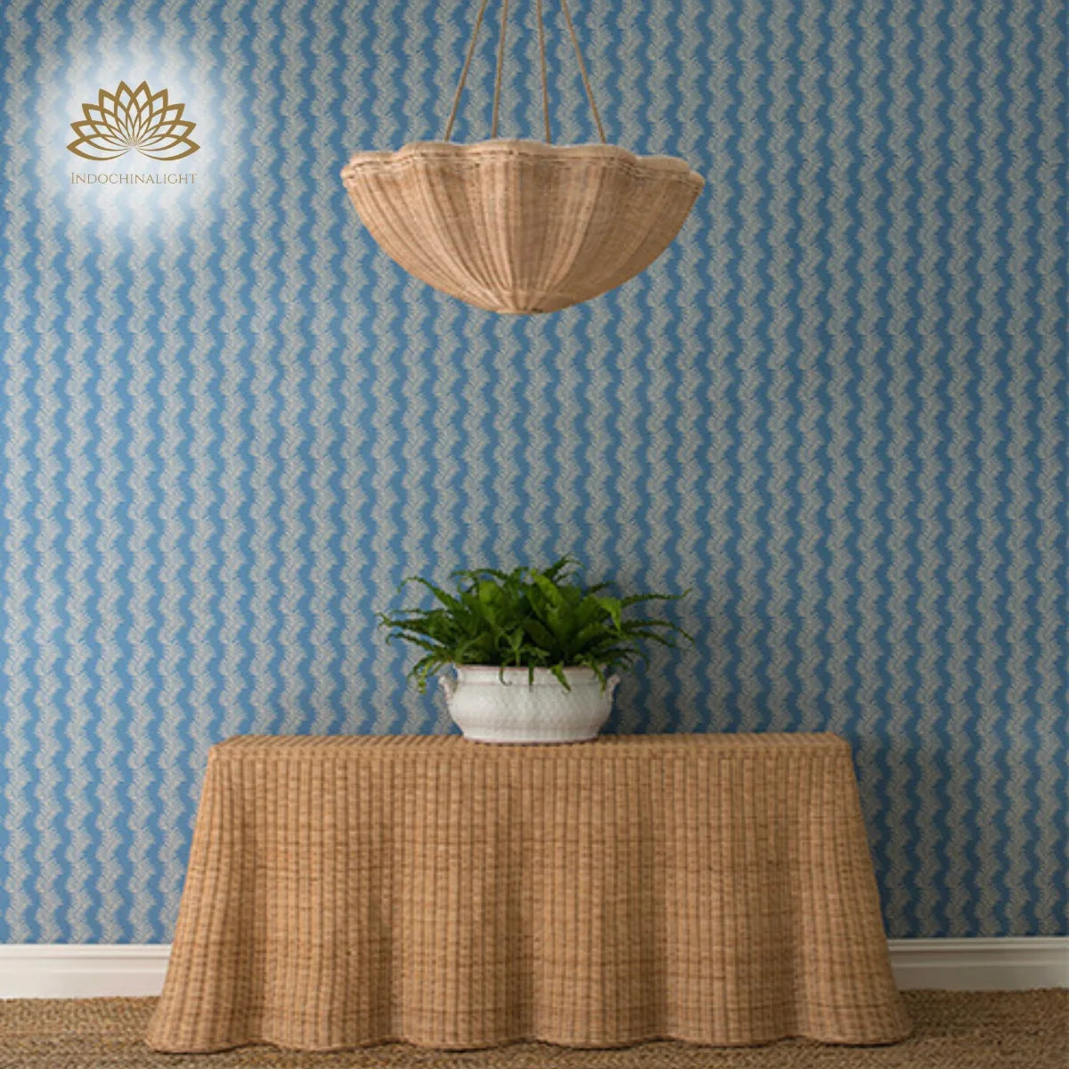 soane-rattan-daisy-light-hanging-in-boho-room