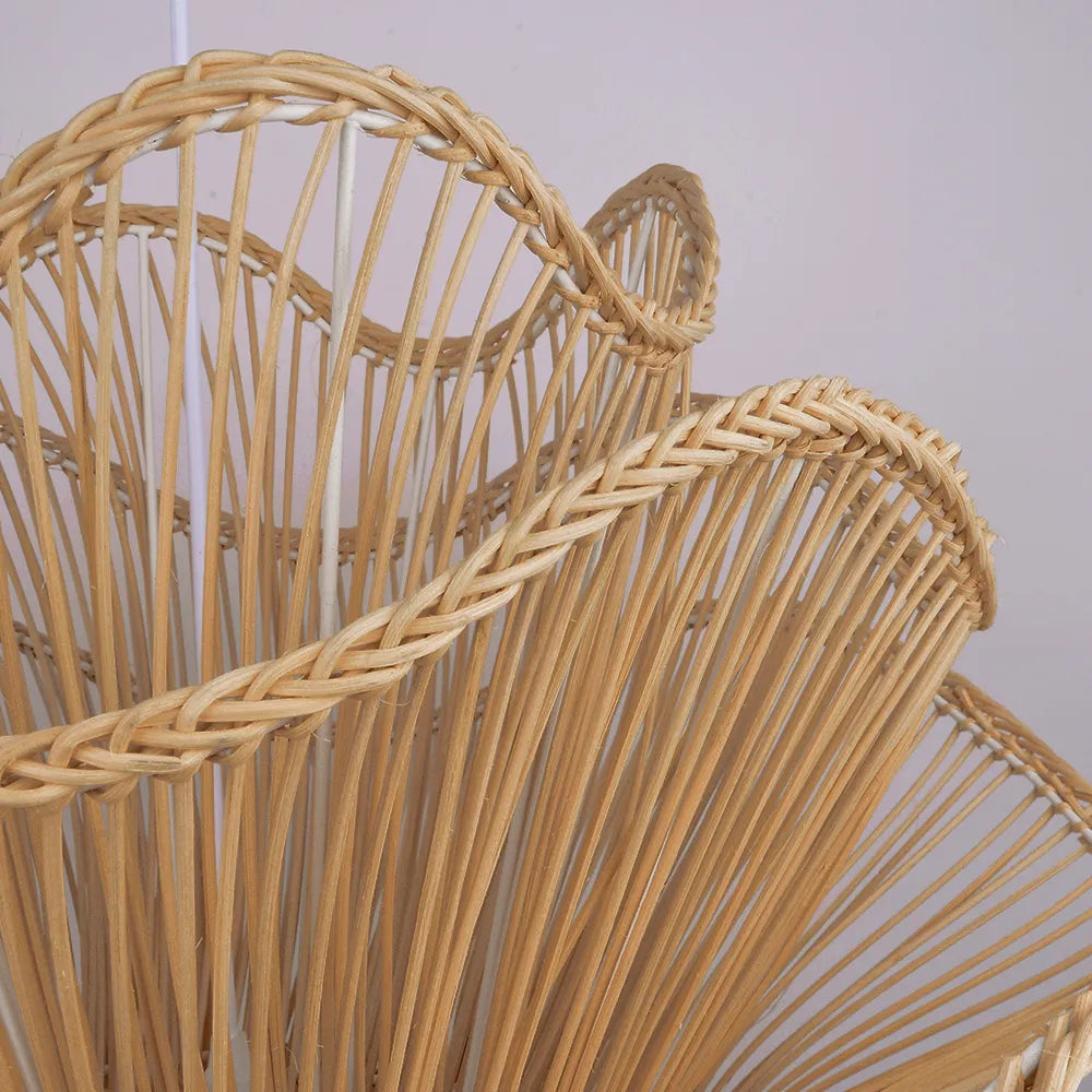 Alondra Rattan Light Wave Woven Texture