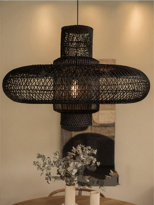 Organo Woven Bamboo Pendant Light