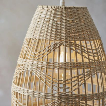 Shiri Wicker Bamboo Rattan Pendant Light