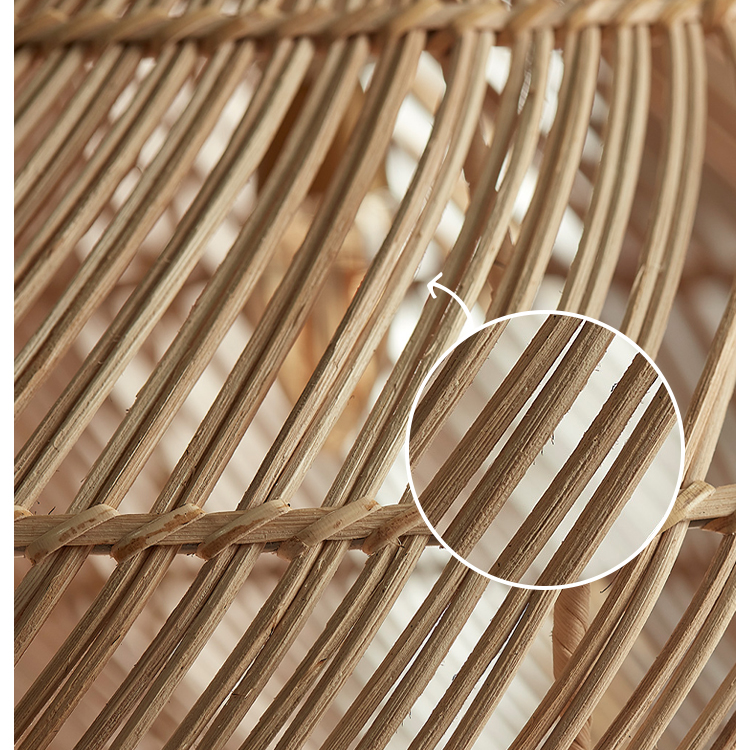 Cocoa Rattan Pendant Light