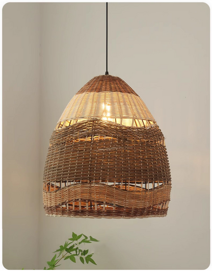 Pantalla Wicker Rattan Pendant Light
