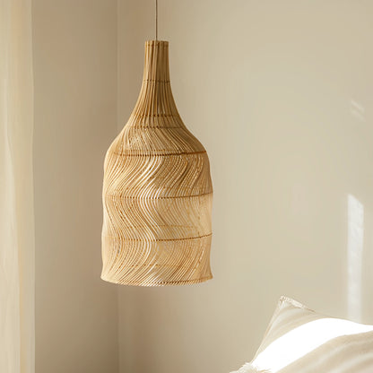 Embid Natural Rattan Ceiling Light