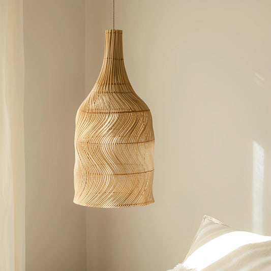 Embid Natural Rattan Ceiling Light