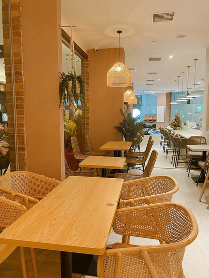 Cocoa Rattan Pendant Light
