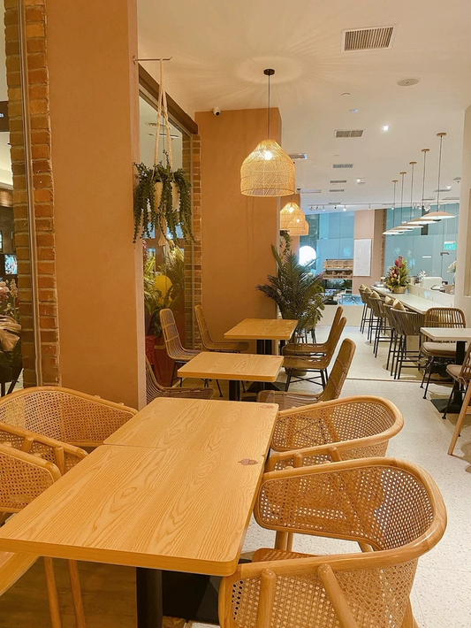 Cocoa Rattan Pendant Light