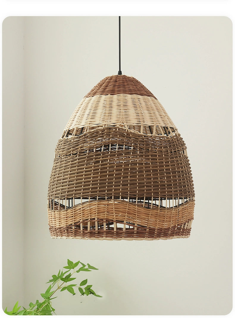 Pantalla Wicker Rattan Pendant Light