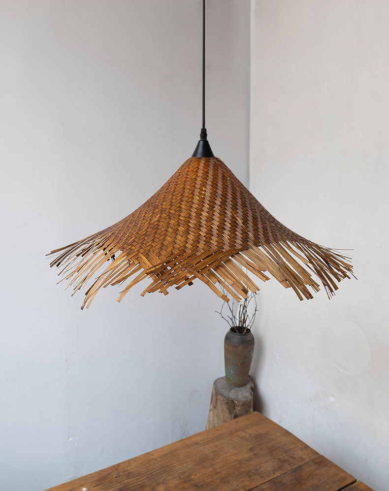 Tawee Wicker Bamboo Pendant Light