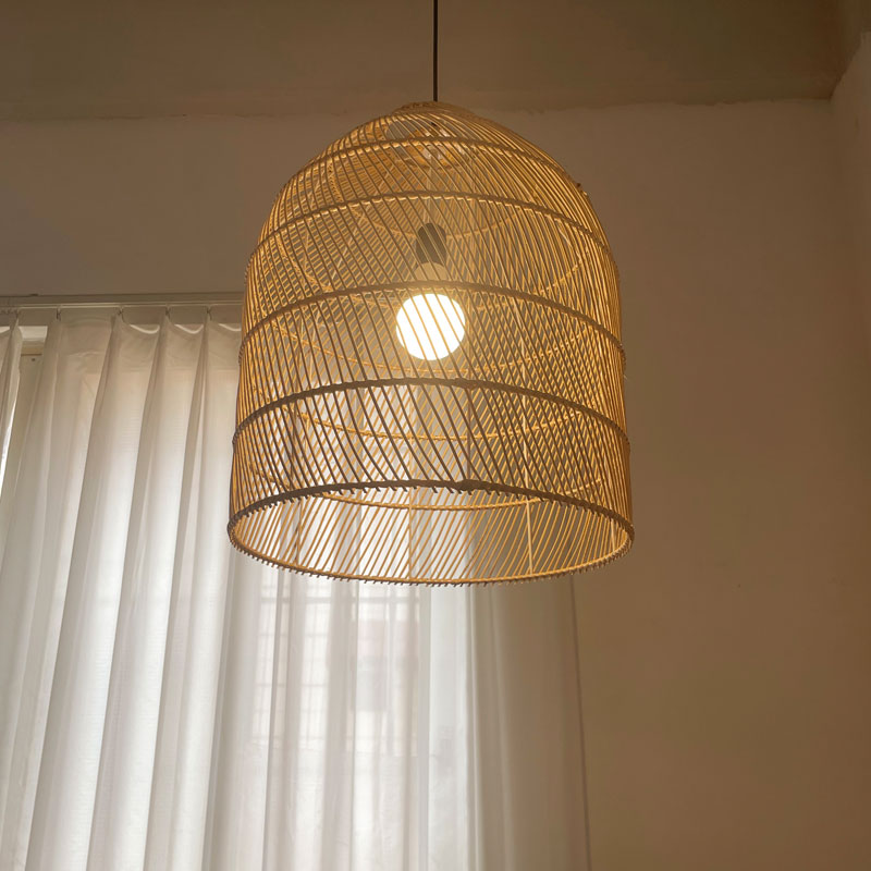 Maya Bamboo Rattan Pendant Light