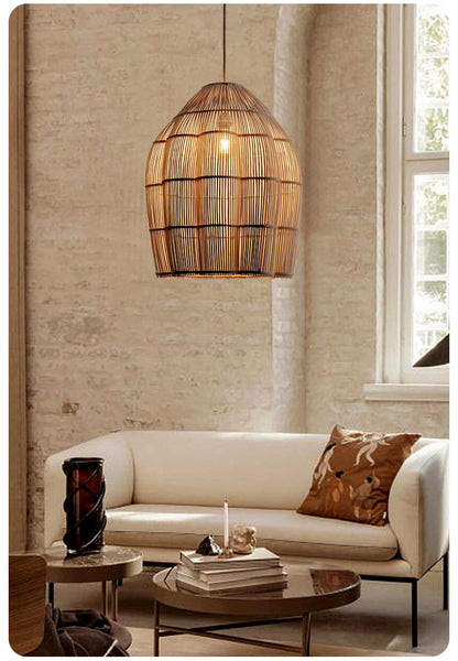 Dankia Coastal Rattan Pendant Light