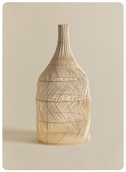 Embid Natural Rattan Ceiling Light