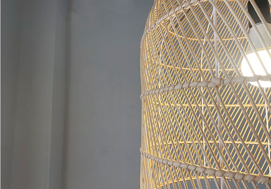 Maya Bamboo Rattan Pendant Light
