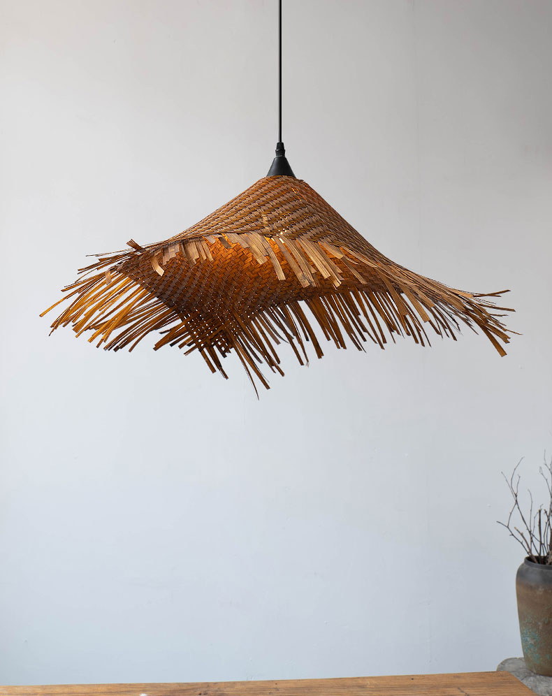 Tawee Wicker Bamboo Pendant Light