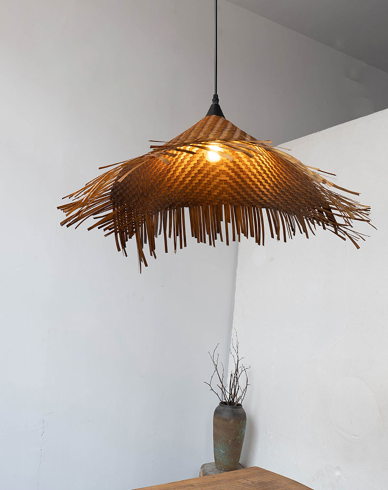 Tawee Wicker Bamboo Pendant Light