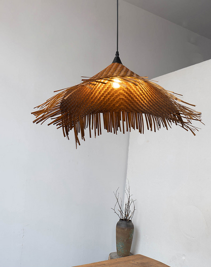 Tawee Wicker Bamboo Pendant Light