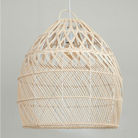 Perio Basket Rattan Pendant Light