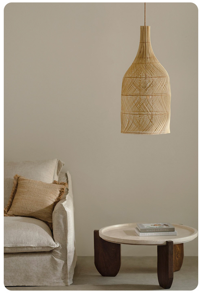 Embid Natural Rattan Ceiling Light