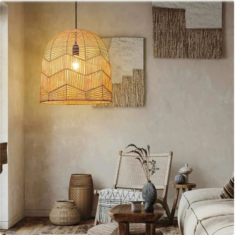 rattan-bell-pendant-light-shade