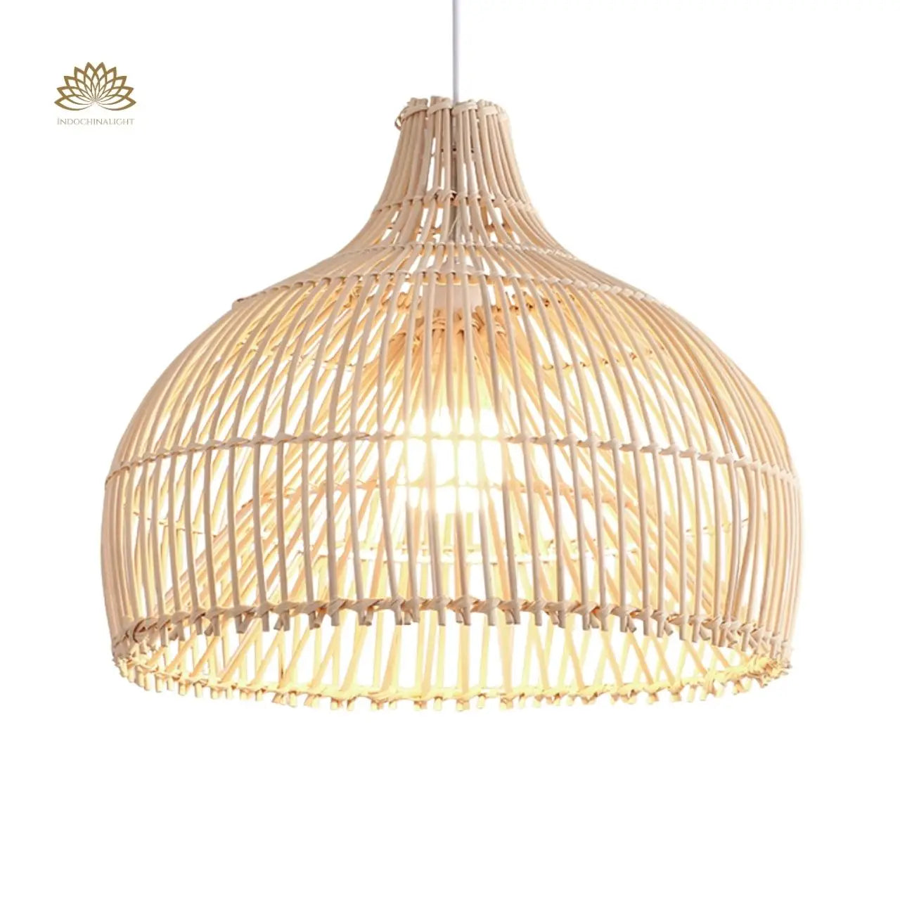 Belle Rattan Pendant Light
