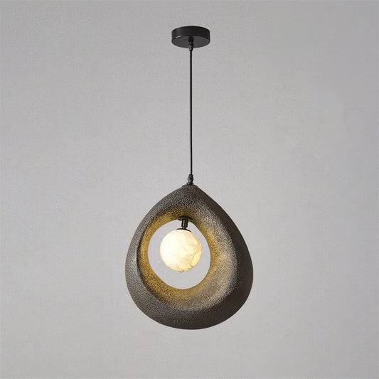 Cave Surround Wabi Sabi Rattan Pendant Light