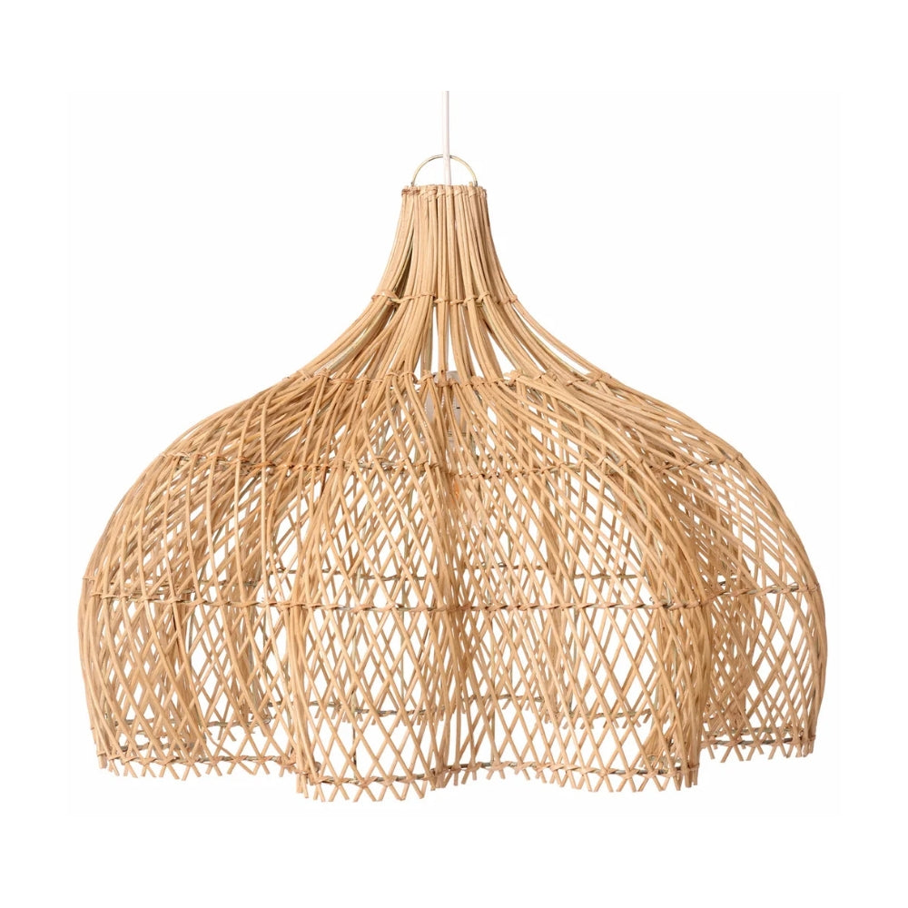 bohemian rattan pendant light