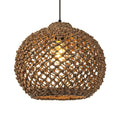 Boho Globe Small Basket Pendant Light