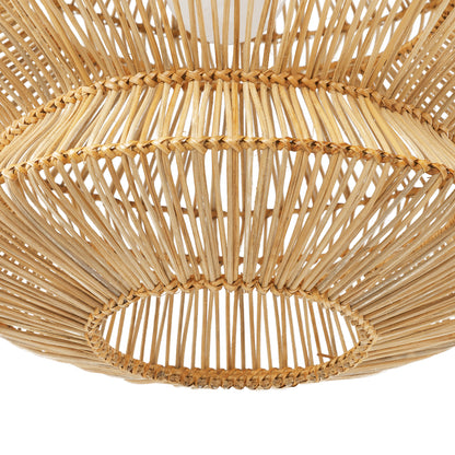 Boho Lantern Rattan Pendant Light