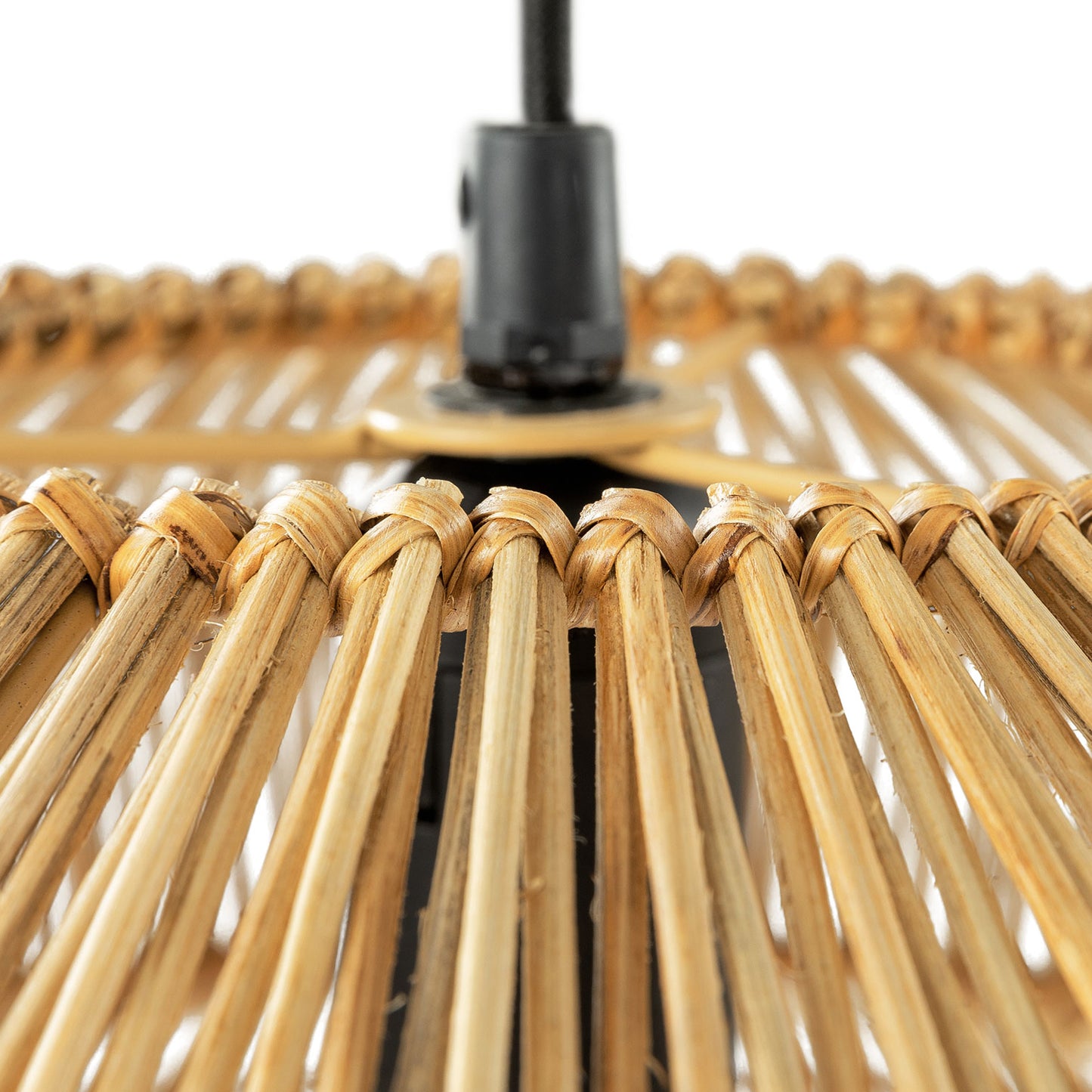 Boho Lantern Rattan Pendant Light