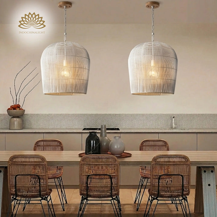Cabrillo Rattan Pendant Light