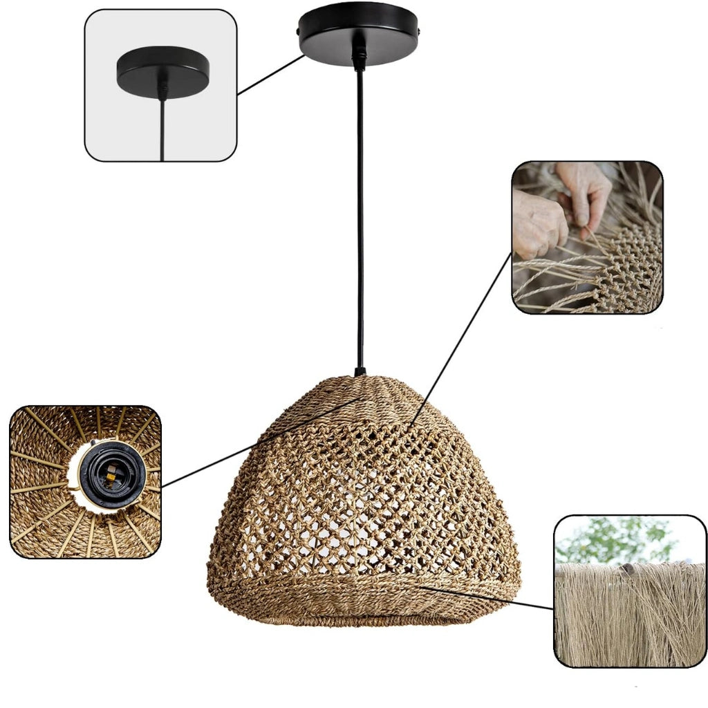 Calypso Basket Pendant Light Weave
