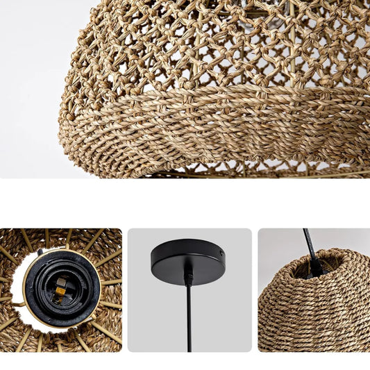 Calypso Basket Weave Pendant Light Shade