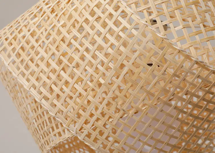 Chaner Bamboo Pendant Light Woven Shade